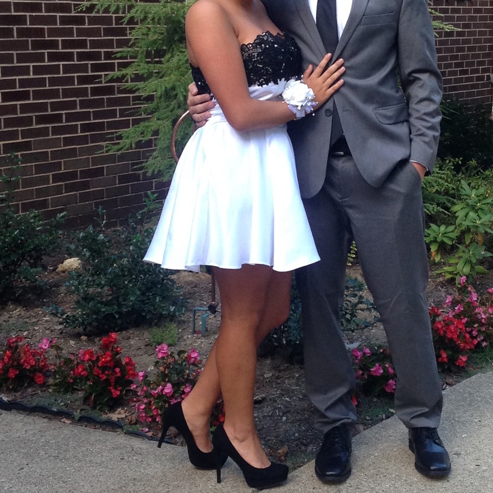 White Homecoming Dress